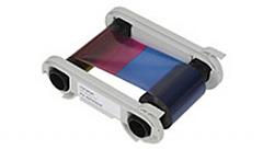 Полноцветная лента  (YMCKOK) для двусторонней печати на 200 оттисков с чистящим роликом в Прокопьевске